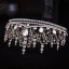 Vintage / Retro Gold Tiara Accessories 2020 Alloy Rhinestone Bridal Hair Accessories