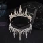Piękne Rhinestone Tiara Ozdoby Do Włosów Ślubne 2020 Stop Ślub Akcesoria