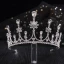 Fashion Bridal Hair Accessories 2020 Alloy Rhinestone Tiara Wedding Accessories