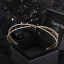Enkla Silver Rhinestone Hårsmycken Brud Huvudbonad 2020 Legering Bröllop Tillbehör