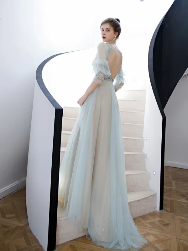 mint green victorian dress Savoy Dress in Victorian Mint XL