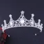 Vintage / Originale Vert Foncé Faux Diamant Tiare Accessoire Cheveux Mariage 2020 Alliage Mariage Accessorize