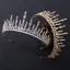 Elegant Zirkon Tiara Har Tilbehor 2020 Legering Bryllup Tilbehør