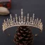 Elegant Zirkon Tiara Har Tilbehor 2020 Legering Bryllup Tilbehør