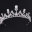Chic / Beautiful Gold Tiara Earrings Bridal Hair Accessories 2020 Alloy Crystal Pearl Rhinestone Wedding Accessories