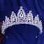 Chic / Belle Argenté Tiare Accessoire Cheveux Mariage 2020 Alliage Cristal Faux Diamant Mariage Accessorize