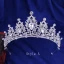 Chic / Belle Argenté Tiare Accessoire Cheveux Mariage 2020 Alliage Cristal Faux Diamant Mariage Accessorize