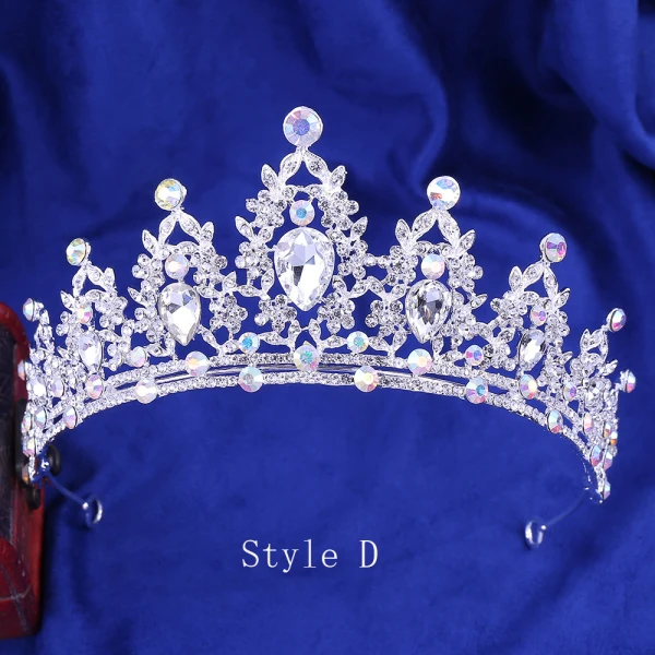 Chic / Belle Argenté Tiare Accessoire Cheveux Mariage 2020 Alliage Cristal Faux Diamant Mariage Accessorize