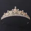 Modest / Simple Rhinestone Tiara Bridal Hair Accessories 2020 Alloy Wedding Accessories