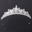 Modest / Simple Rhinestone Tiara Bridal Hair Accessories 2020 Alloy Wedding Accessories