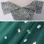 High-end Dark Green Dancing Prom Dresses 2020 A-Line / Princess Off-The-Shoulder Short Sleeve Sequins Floor-Length / Long Ruffle Backless Formal Dresses