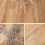 Vintage / Retro Gold See-through Dancing Prom Dresses 2020 Ball Gown High Neck Long Sleeve Appliques Lace Beading Pearl Sequins Floor-Length / Long Ruffle Backless Formal Dresses