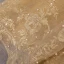 Best Gold Mother Of The Bride Dresses 2020 A-Line / Princess Scoop Neck Long Sleeve Backless Appliques Lace Beading Pearl Glitter Tulle Floor-Length / Long Ruffle