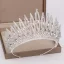 Amazing / Unique Gold Tiara Wedding Accessories 2020 Alloy Rhinestone Bridal Hair Accessories