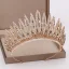 Amazing / Unique Gold Tiara Wedding Accessories 2020 Alloy Rhinestone Bridal Hair Accessories