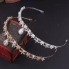 Modest / Simple Pearl Rhinestone Tiara Bridal Hair Accessories 2020 Alloy Wedding Accessories