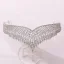 Vintage / Retro Baroque Black Tiara Bridal Hair Accessories 2020 Alloy Rhinestone Wedding Accessories