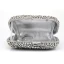 Amazing / Unique Silver Clutch Bags Beading Pierced Rhinestone Metal Evening Party Accessories 2019