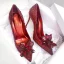 Charming Cinderella Evening Party Pumps 2019 Crystal Rhinestone 9 cm Stiletto Heels Pointed Toe Pumps
