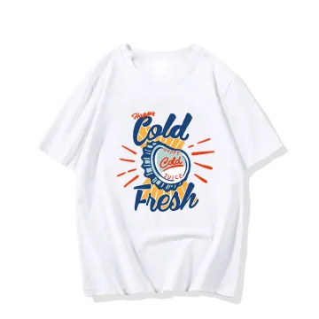 Toevallig Straatkleding Witte Spotprent Het Drukken Los T Shirts 2021 Katoen Ronde Hals Korte Mouwen Dames Topjes T Shirt