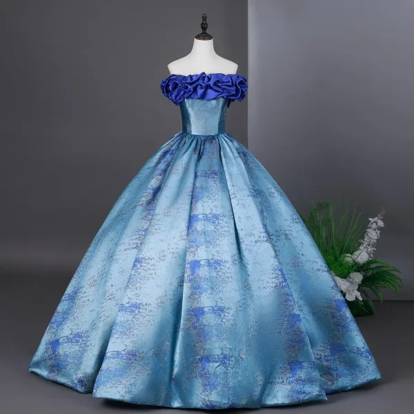 polyester prom & homecoming dresses Wedtrend Women Navy Prom Dress A Line Spaghetti Straps Corset Tulle Long  Party Dress with Appliques – WEDTREND