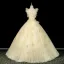 Elegante Salbeigrün Stickerei Applikationen Ballkleider 2026 Ballkleid Rundhalsausschnitt Ärmellos Rückenfreies Lange Festliche Kleider