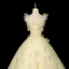 Elegante Salbeigrün Stickerei Applikationen Ballkleider 2026 Ballkleid Rundhalsausschnitt Ärmellos Rückenfreies Lange Festliche Kleider
