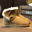 Stilig Brun Platt Snow Boots 2020 Vinter Läder Casual Trädgård / Utomhus Stövletter Spänne Platåskor Stövlar Dam