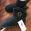 Stilig Brun Platt Snow Boots 2020 Vinter Läder Casual Trädgård / Utomhus Stövletter Spänne Platåskor Stövlar Dam
