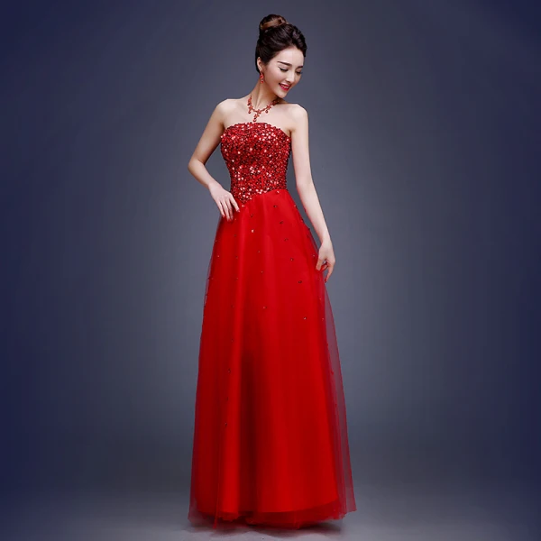 Amazing / Unique Lavender Evening Dresses 2017 A-Line / Princess Strapless Tulle Sequins Beading Backless Evening Party Party Dresses