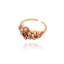 Snygga / Fina Guld Pärla Rhinestone Blomma Ringa Tidsbeställning Holiday Ringar 2019 Tillbehör