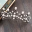 Vintage Bridal Jewelry 2017 Wedding Metal Accessories Rhinestone Tiara Ivory Pearl