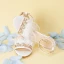 Chic / Belle Blanche Bureau Faux Diamant Perlage Cristal Plumes Chaussures Femmes 2018