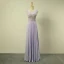 Chic / Beautiful Royal Blue Evening Dresses  2017 A-Line / Princess Scoop Neck Sleeveless Beading Pearl Ruffle Chiffon Floor-Length / Long Formal Dresses