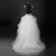Stunning Champagne Wedding Dresses 2017 Ball Gown Outdoor / Garden Sleeveless Appliques Lace Tulle Beading Pearl Backless Court Train