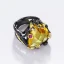 Amazing / Unique Yellow Crystal Silver Plated Rhinestone Alloy Cubic Zirconia Dancing Red Carpet Accessories 2019