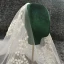 Chic / Belle Blanche Voile De Mariée 2020 Tulle Appliques Chapel Train Mariage Accessorize