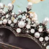 Vintage / Originale Bijoux Mariage 2017 Mariage Métal Accessorize Faux Diamant Tiare Ivoire Perle