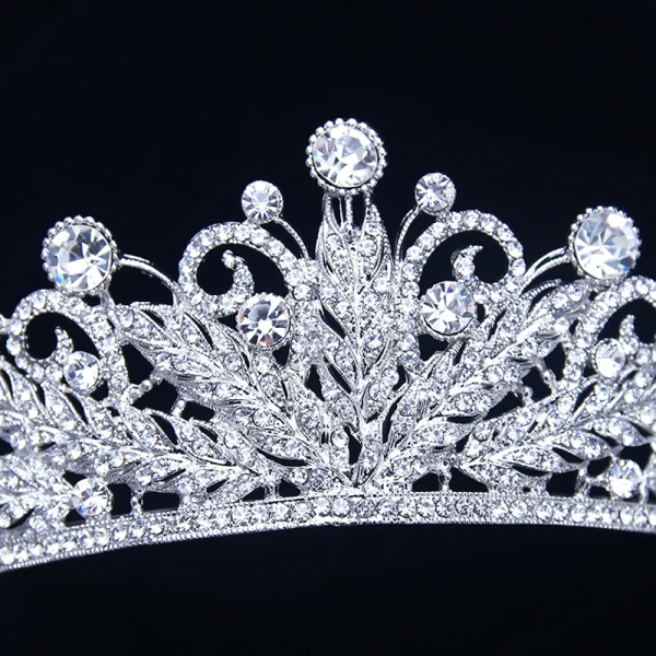 Chic / Belle Argenté Bijoux Mariage 2017 Métal Perlage Cristal Faux Diamant Accessoire Cheveux Mariage Promo Accessorize