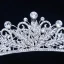 Chic / Belle Argenté Bijoux Mariage 2017 Métal Perlage Cristal Faux Diamant Accessoire Cheveux Mariage Promo Accessorize