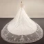 Luxury / Gorgeous Ivory 2018 Wedding Crossed Straps Lace Tulle U-Neck 1/2 Sleeves Appliques Backless Beading Summer Ball Gown Wedding Dresses