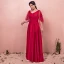 Chic / Beautiful Red Plus Size Evening Dresses  2018 A-Line / Princess Lace-up V-Neck Appliques Backless Beading Evening Party Prom Dresses