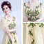 Chic / Beautiful Yellow Evening Dresses  2018 A-Line / Princess Tulle V-Neck Appliques Backless Evening Party Formal Dresses