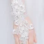 Chic / Belle Ivoire Mariage 2018 Tulle Lacer Fleur Appliques Bijoux Mariage