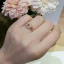 Snygga / Fina Guld Pärla Rhinestone Blomma Ringa Tidsbeställning Holiday Ringar 2019 Tillbehör