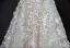 Luxury / Gorgeous Champagne Beach Wedding Dresses 2017 A-Line / Princess Scoop Neck Short Sleeve Appliques Lace Backless Detachable Chapel Train