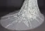 Luxury / Gorgeous Champagne Beach Wedding Dresses 2017 A-Line / Princess Scoop Neck Short Sleeve Appliques Lace Backless Detachable Chapel Train