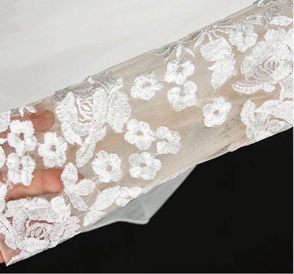 Stunning White Wedding Dresses 2017 Scoop Neck Long Sleeve Backless Pierced Lace Pleated Organza Floor-Length / Long Ball Gown