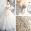 Luxury / Gorgeous Floor-Length / Long White Wedding 2018 Lace-up Tulle Strapless Appliques Backless Beading Ball Gown Wedding Dresses