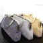 Modern / Fashion Bling Bling Silver Beading Rhinestone Cocktail Party Evening Party Clutch Bags 2018